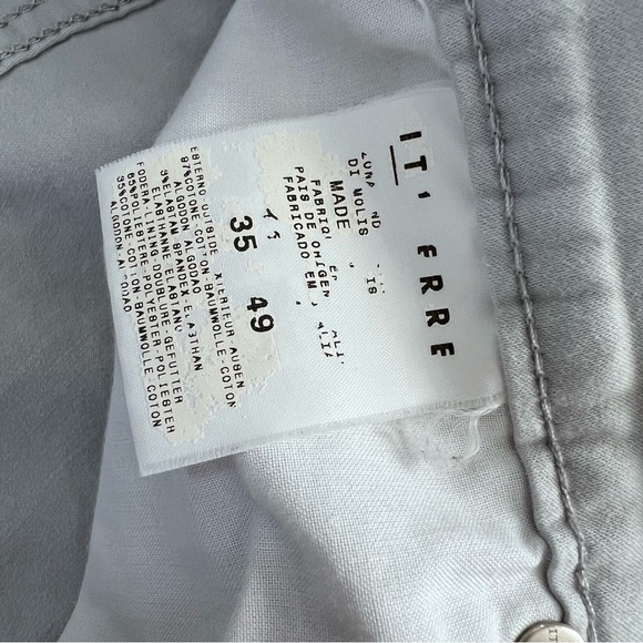 Versace Jeans Couture Pants Men 34 35 Gray Destroyed Bleach Splatter CL - Picture 9 of 12